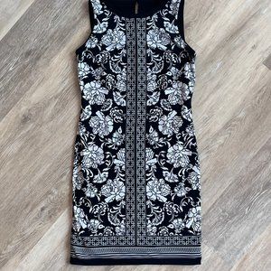 WHBM Black & White REVERSIBLE DRESS